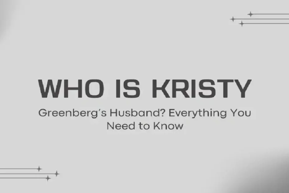 kristy greenberg husband